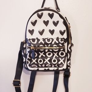 Black and White XO Backpack